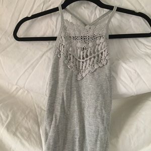 Gray tank top